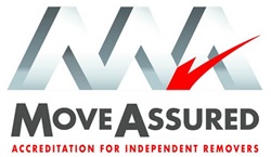 Move Assured accreditation logo – certification for independent removal companies in the UK